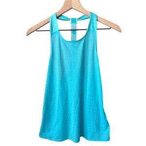 Rabbit Blue Racerback Tank Small Womens Activewear